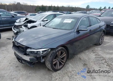2019 BMW 430I Gran Coupe xDrive из США, поврежденный, VIN WBA4J3C5XKBL06666
